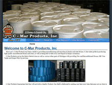 Tablet Screenshot of cmarproducts.com